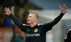 Đá 5 trận ghi 8 bàn, Haaland xuất sắc nhất Bundesliga ngay sau khi ra mắt